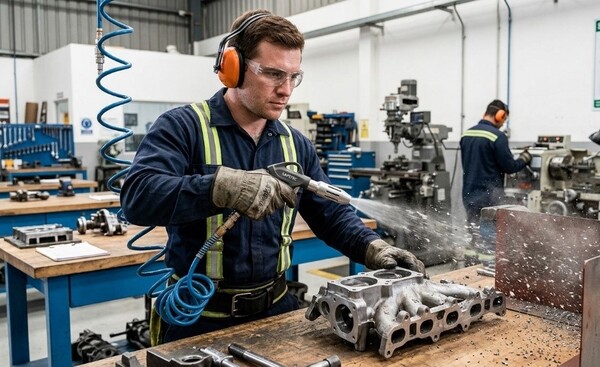 Limpieza industrial y de talleres